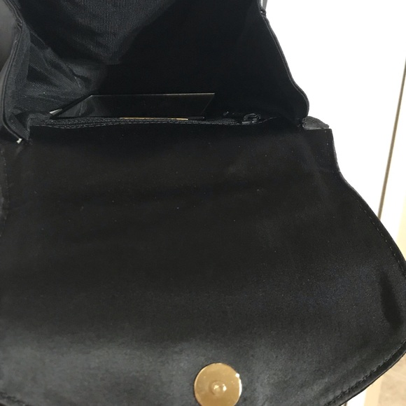 Vintage De Vecchi Black Fabric Handbag - Picture 7 of 7